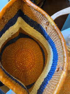 Bag: Natural fiber woven purse/bag (Multiple sizes and colors)