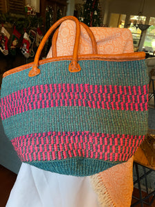 Bag: Natural fiber woven purse/bag (Multiple sizes and colors)