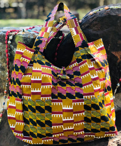 Bag: Kitenge fabric purse/bag