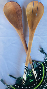Wood Salad/ Serving Tongs