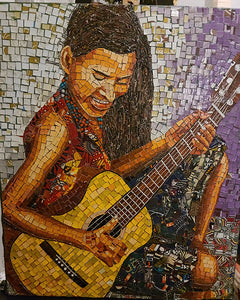 My Guitar Endongo Yange 25 x 30 (50 hours)