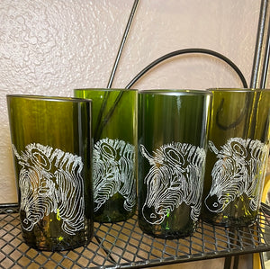 Engraved glasses
