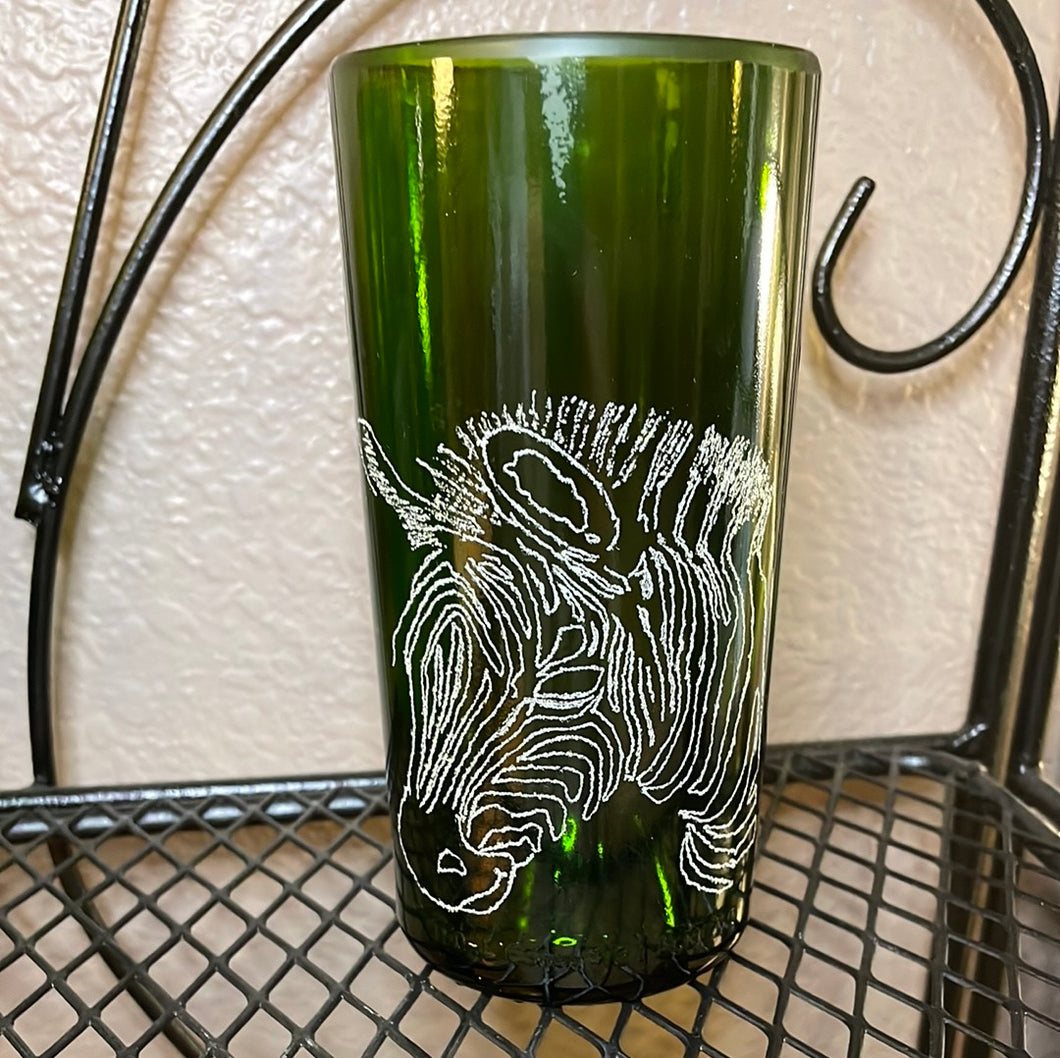 Engraved glasses
