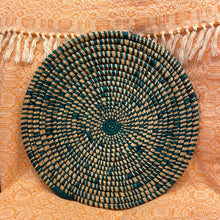 Load image into Gallery viewer, Basket - Flat woven trivet or wall hanging (Multiple colors)
