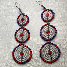 Load image into Gallery viewer, Earring - Small 3 Disc (Multiple colors)
