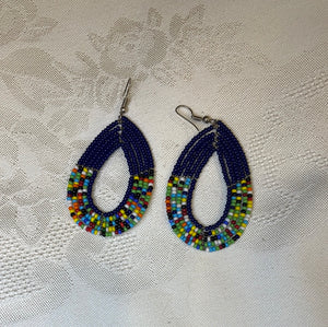 Earring - Masai style (Multiple colors)